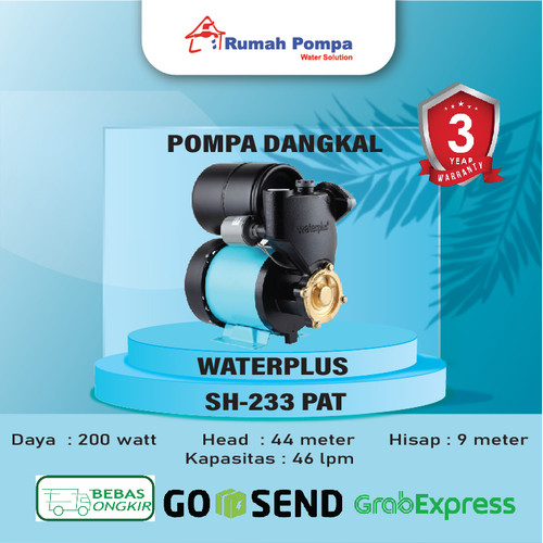 POMPA AIR WATERPLUS SH 233 PAT MURAH