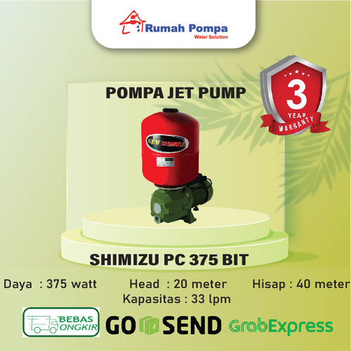 Pompa Jetpump Shimizu PC-375 BIT