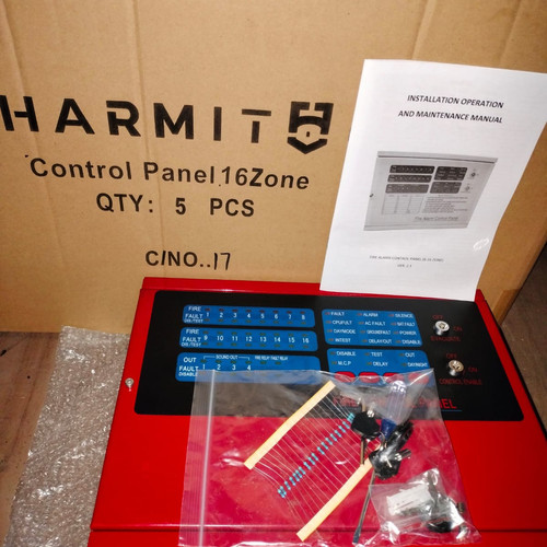 CONTROL PANEL 16 ZONE HARMIT FIRE ALARM