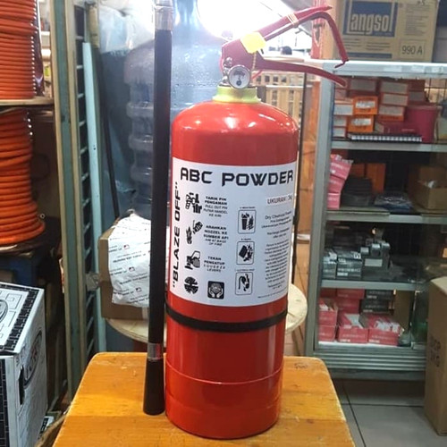 Apar abc powder 50kg + troly blaze off pemadam api fire extinguisher