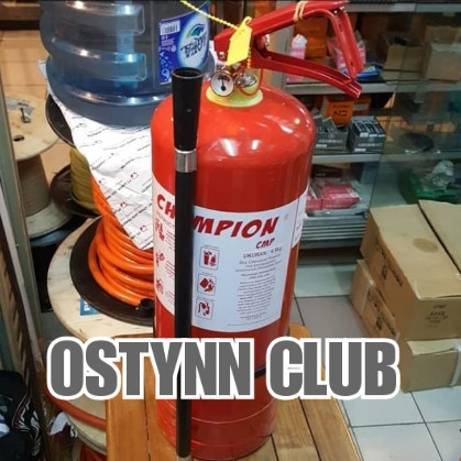 Apar 3.5kg champion dry chemical powder fire extinguisher