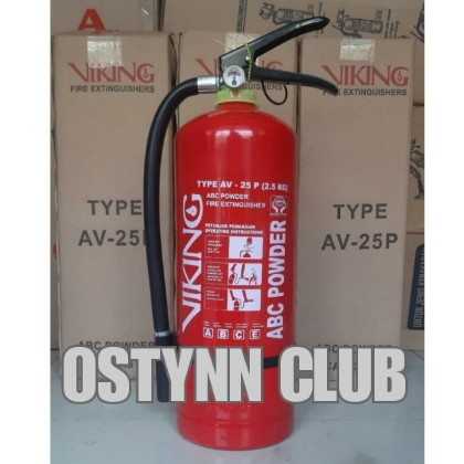 Apar viking 2.5kg abc powder av-25 p pemadam api fire extinguisher