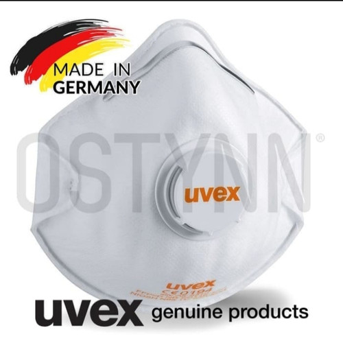 Uvex Safety Mask 8732210 Silv-Air Masker Safety Uvex