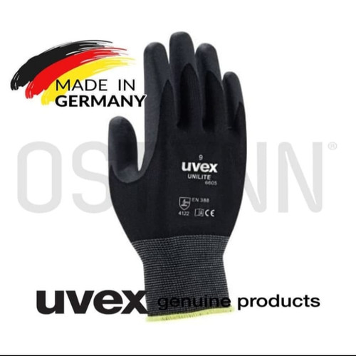 Uvex Safety Gloves Unilite 6605 Sarung Tangan Safety Uvex 6057308