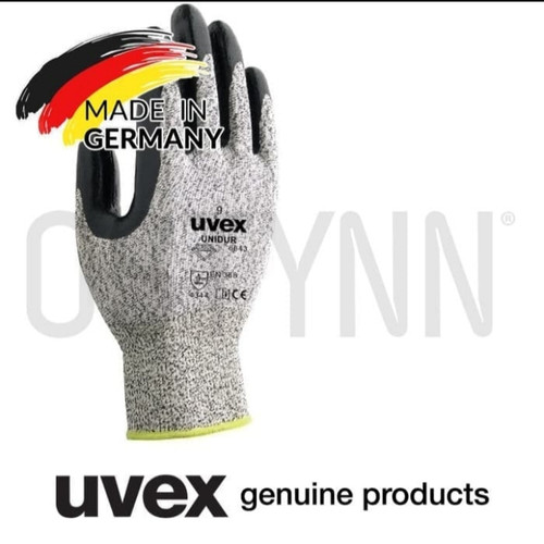 Uvex Safety Gloves 6643 Unidur 6031409 Sarung Tangan Safety Uvex