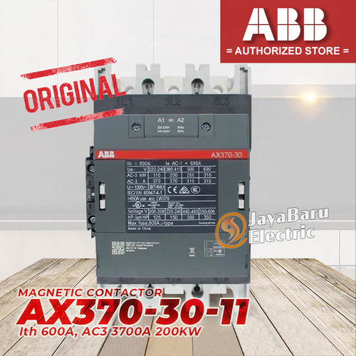 Kontaktor Contactor ABB AX370 AX370-30-11 370A 110V 220V 380V