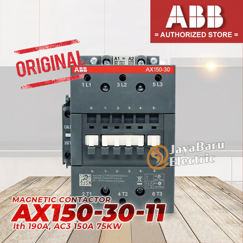 Kontaktor Contactor ABB AX150 AX150-30-11 150A 110V 220V 380V