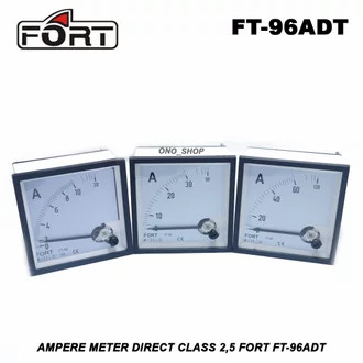 Ampere Meter Amperemeter Ammeter Analog FORT 96x96 Direct