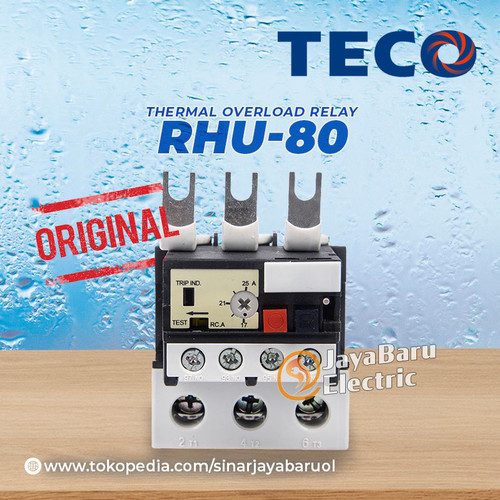 Thermal Overload Relay TECO RHU-80 RHU-80K RHU80 RHU80K