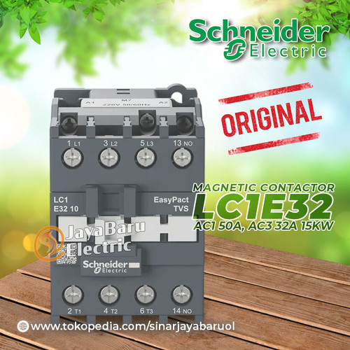 Kontaktor Contactor LC1E32 LC1E3201 LC1E3210 110V 220V 380V