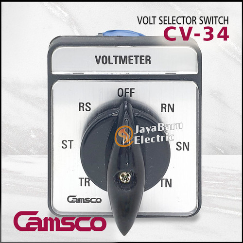 Volt Selector Switch CAMSCO CV34 CV-34