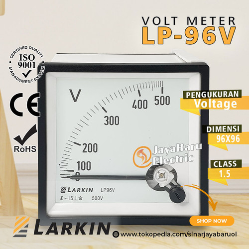 Voltmeter Voltmeter Analog LARKIN LP-96V 500V