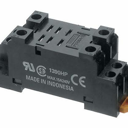 Socket Relay OMRON PTF08AE PTF08A-E untuk LY2 LY2N ASLI ORIGINAL