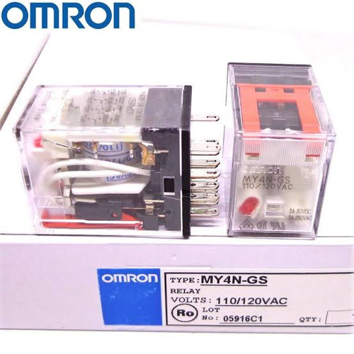 Relay OMRON MY4N-GS 110V AC ASLI ORIGINAL