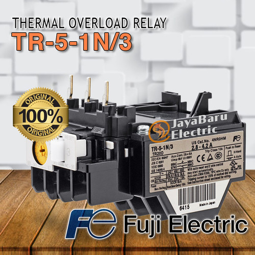 Thermal Overload Relay Fuji TR-5-1N/3 TR51N TR5-1N