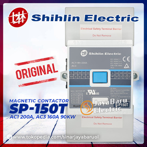 Kontaktor Contactor SHIHLIN S-P150T SP150T S-P150 SP150 110V 220V 380V