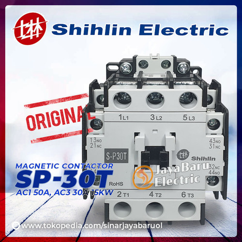 Kontaktor / Contactor SHIHLIN S-P30T SP30T 24V 110V 220V 380V