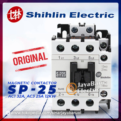 Kontaktor / Contactor SHIHLIN S-P25 SP25 24V 48V 110V 220V 380V