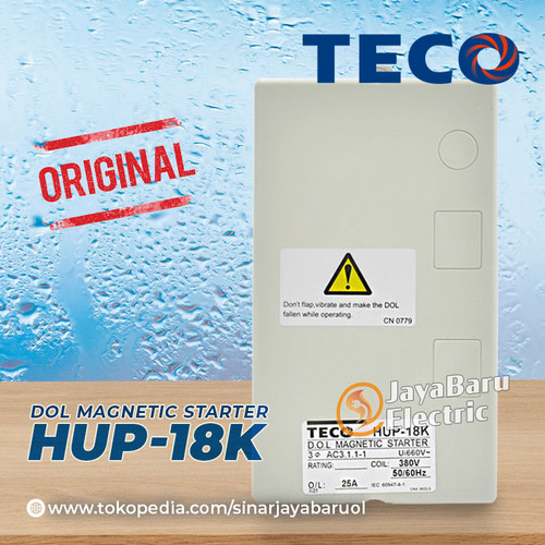 DOL Magnetic Motor Starter TECO HUP-18K HUP18K