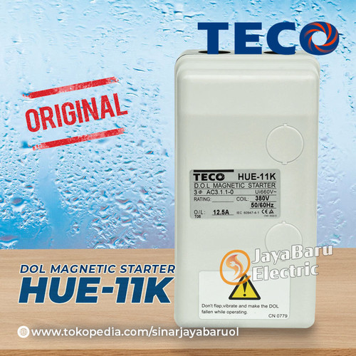 DOL Magnetic Motor Starter TECO HUE-11K HUE11K