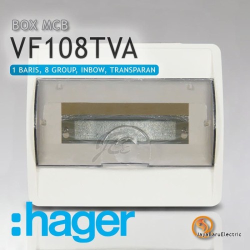 Box MCB HAGER 8 Group Inbow VF108TVA