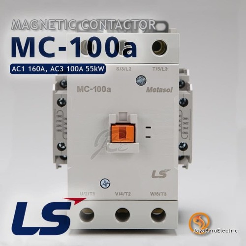 Kontaktor / Contactor LS MC-100a MC100a 110V 220V 380V AC Coil