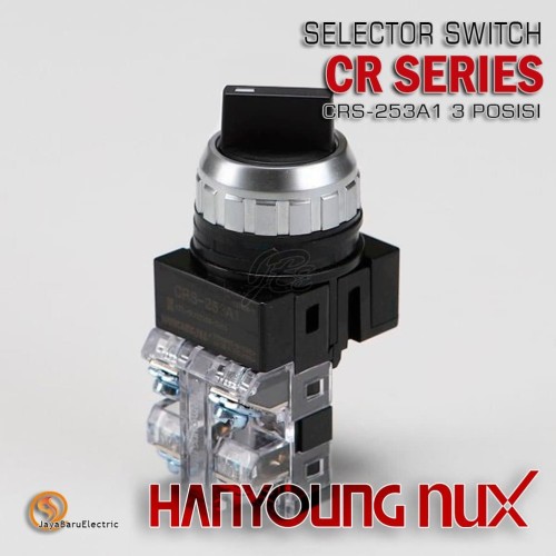 Selector Switch 3 Posisi HANYOUNG CRS-253A1 CRS253A1 ganti CR253-3