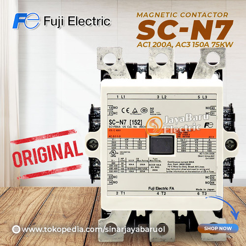 Kontaktor / Contactor Fuji SC-N7 SCN7 110V 220V 380V AC Coil