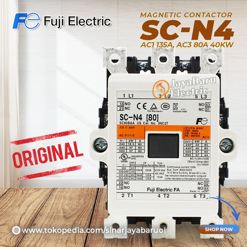 Kontaktor / Contactor Fuji SC-N4 SCN4 110V 220V 380V AC Coil