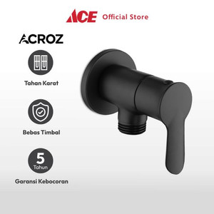 Ace Acroz Veneto Keran Stop Valve T1013 - Hitam