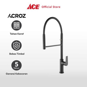 Ace Acroz 27.1X10.1X61.5 cm Veneto Keran Dapur Mixer - Hitam