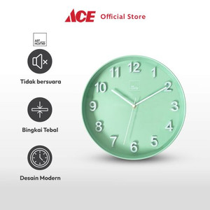 Ace Arthome 30 cm Jam Dinding Bold - Hijau Sage