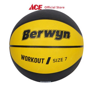 Ace Berwyn Bola Basket Rubber Ukuran 7 - Kuning