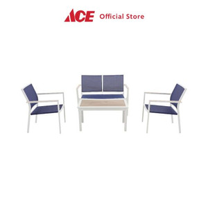 Ace Soleil Set 4 Pcs Marine Kursi & Meja Teras Textilene