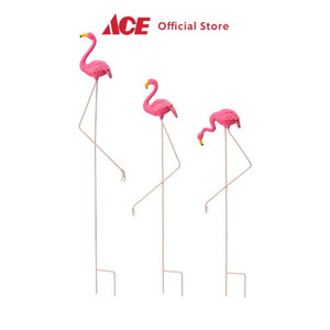 Ace Arthome Set 3 Pcs Tongkat Dekorasi Taman Polyflamingo