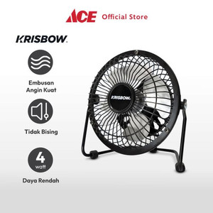 Ace Krisbow 4 inci Kipas Angin Meja Personal