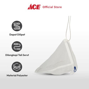 Ace Kantung Cuci Pakaian Polyester 42X42 cm - Putih