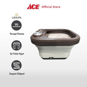 Ace Lexata Alat Pijat Kaki Lipat Bath Massager