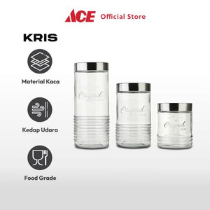 Ace Kris Set 3 Pcs Stoples Kaca Original