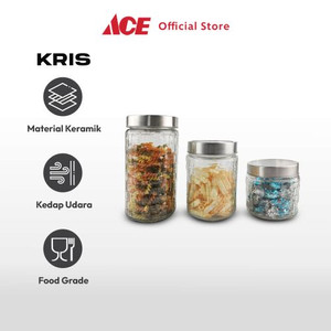 Ace Kris Set 3 Pcs Stoples Kaca Diamond