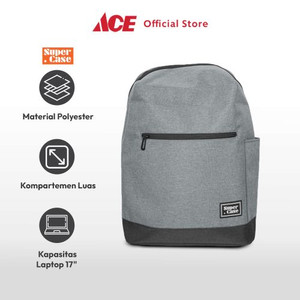 Ace Supercase Mars Tas Ransel Value - Abu-Abu