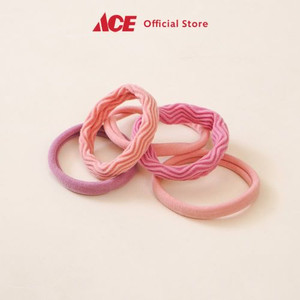 Ace Ataru Set 5 Pcs Ikat Rambut Elastis Hair Band