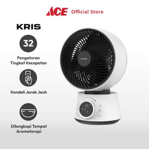 Ace Kris 8 inci Kipas Angin Meja Circulation - Putih