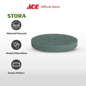 Ace Stora 13.8X9X2.2 cm Tempat Sabun Batang - Hijau