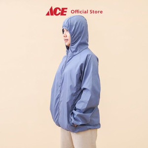 Ace Ataru Ukuran S Jaket Foldable Lightweight - Biru Tua