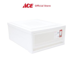 Ace Iris Laci Penyimpanan Drawer - Putih Frosted