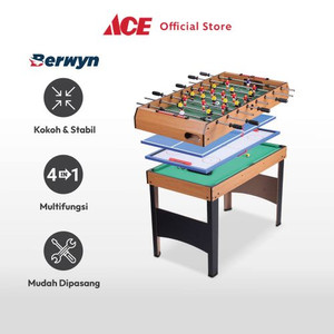 Ace Berwyn Meja Bermain 4 In 1