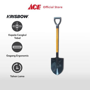 Ace Krisbow 100 Cm Sekop Gagang Kayu