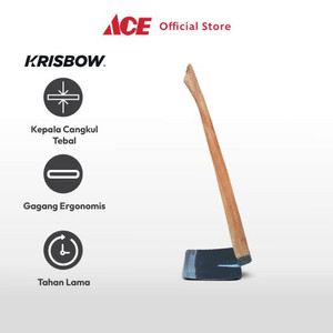 Ace Krisbow 80 Cm Cangkul Gagang Kayu