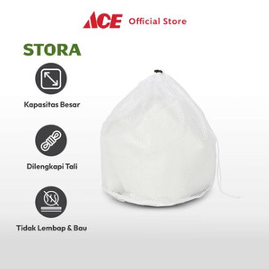 Ace - Stora 50x60 Cm Kantong Laundry - Putih